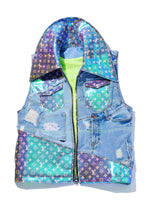 Reworked Denim Vest