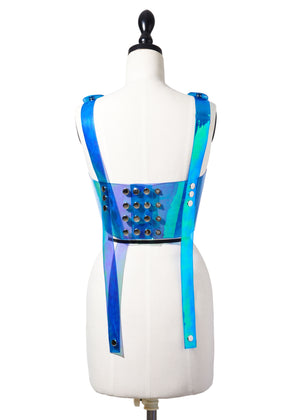 Blue PVC Vest