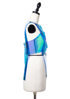 Blue PVC Vest