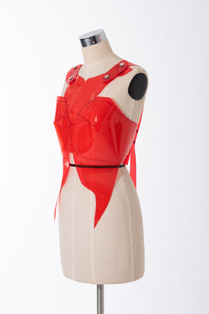 Red PVC Vest