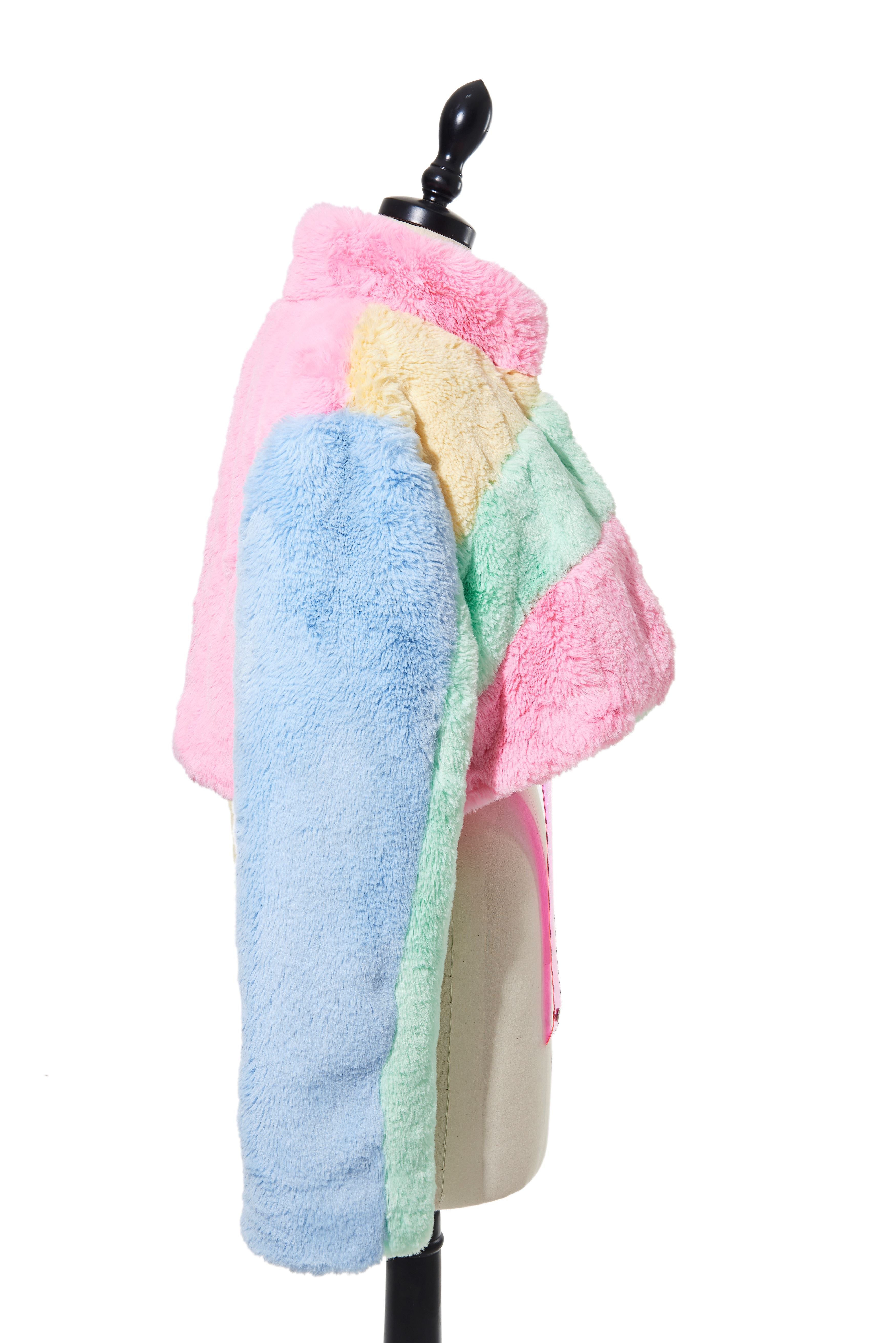 Cotton candy deals fur coat