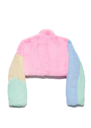 Cotton Candy Fur Jacket